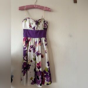 Vintage Spring Midi Floral dress